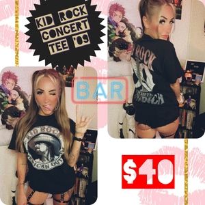 Kid Rock Concert Tee 2009, Band Tee, Rock, Country